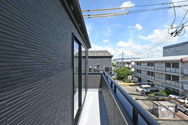 リーブルガーデン藤ノ木3丁目新築一戸建て│2SLDK+駐車1台可のバルコニー|3階バルコニー写真です。