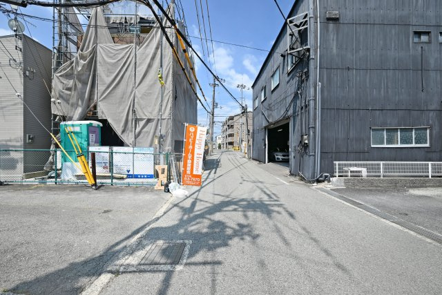 リーブルガーデン藤ノ木3丁目新築一戸建て│2SLDK+駐車1台可の前面道路含む現地写真|皆様からのご連絡を心よりお待ちしております