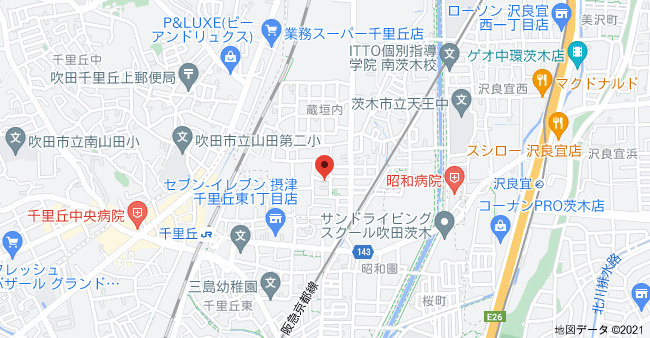 コートファミールの地図