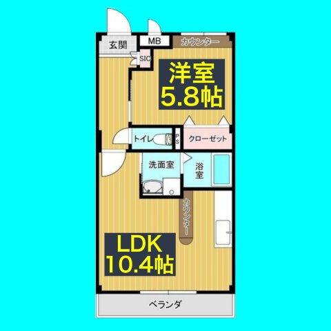 HAST堀田の間取り