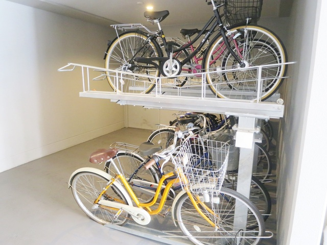 コントレイルのその他共用部分|こちらが駐輪場です！