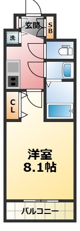 西宮ルモンド甲子園の間取り