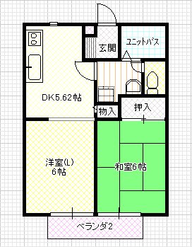 サンミッシェル光井の間取り