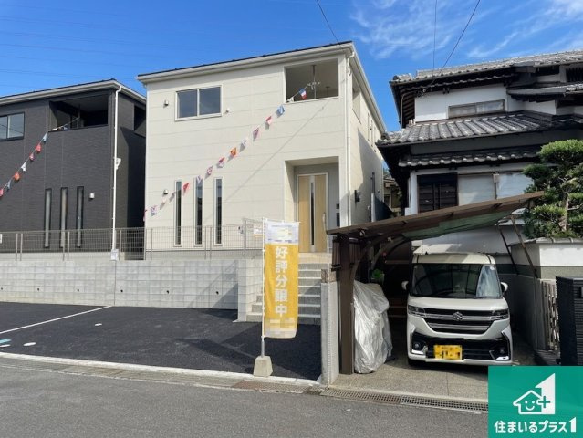 ★大津市稲葉台　全2邸の外観|お客様に長く安心して住んでいだだける事にこだわった家づくり！住んでからのアフターサービスにもしっかりと取り組んでいます！