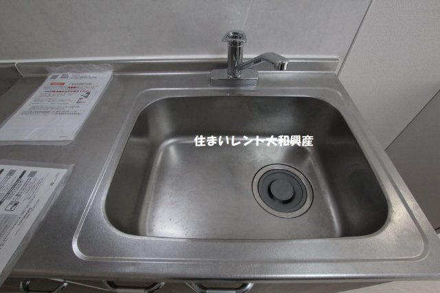 アンフィニ大野Ｂ棟のキッチン