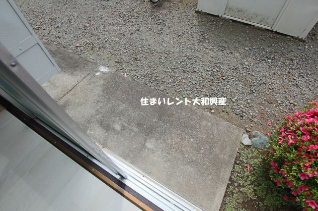 アンフィニ大野Ｂ棟の庭