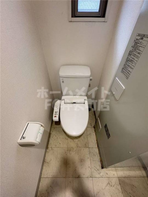 【トイレ】 | ハーベスト阿波座リバーサイド | 清潔感のあるトイレです