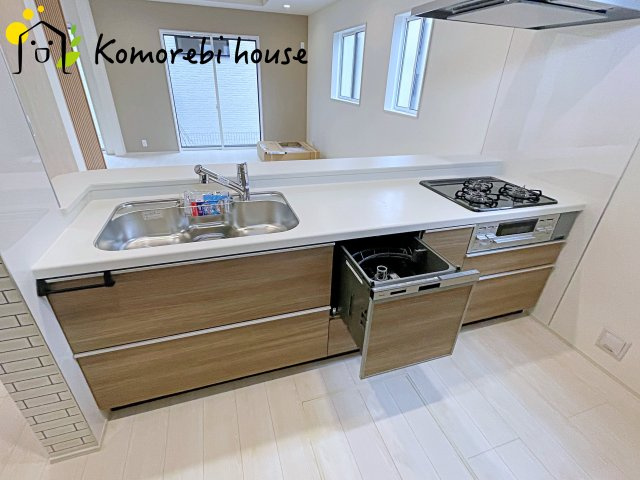 北本市中丸7丁目　新築一戸建て　ブルーミングガーデン　01のキッチン|26.6.22　撮影済み