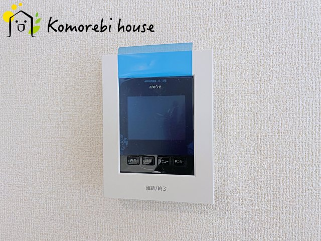 北本市中丸7丁目　新築一戸建て　ブルーミングガーデン　01の防犯設備|26.6.22　撮影済み