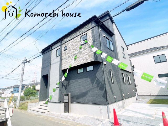 北本市中丸7丁目　新築一戸建て　ブルーミングガーデン　01の外観|26.7.11　撮影済み