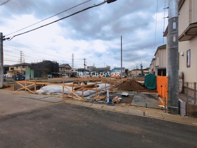 北本市中丸7丁目　新築一戸建て　ブルーミングガーデン　01の外観|撮影：'26/03/18