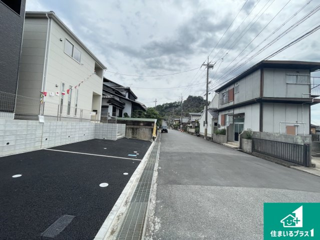 大津市稲葉台　第3期　新築一戸建ての外観|周辺は落ち着いた街並みの住宅地！子育てがしやすい住環境です！気になることがありましたら、お気軽にお問い合わせください！
