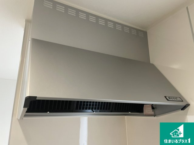 大津市稲葉台　第3期　新築一戸建ての設備|汚れにくいスロットフィルタでお手入れラクラク！ＬＥＤ照明付き！
