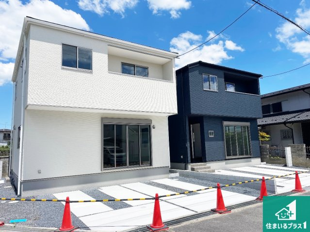 ★29(土)30(日)現地見学可能！★野洲市近江富士　全2邸の外観|周辺は落ち着いた街並みの住宅地！子育てがしやすい住環境です！気になることがありましたら、お気軽にお問い合わせください！