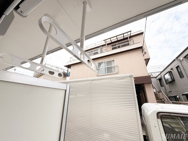 リブリ・IshidaⅢの設備|室外物干しスペースです☆