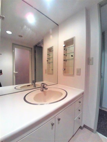 【洗面所】 | ル・クール本駒込 | ※同物件別住戸の写真を参考に掲載しております。