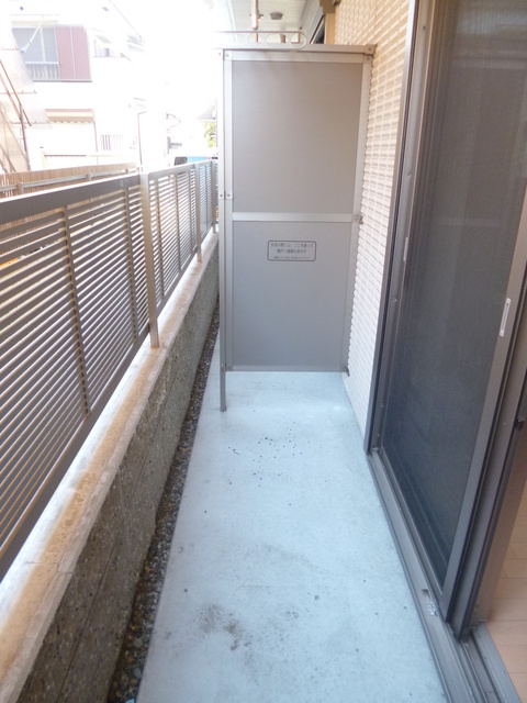 カーサ岩戸のバルコニー