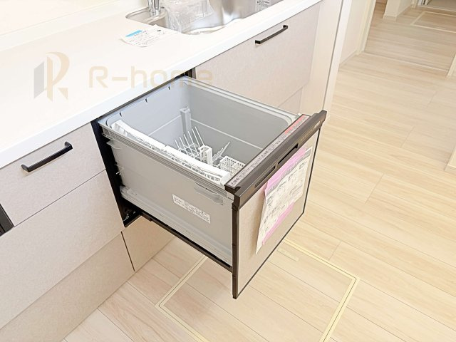 土浦市木田余1期　新築戸建て　3号棟の設備|ビルトイン食器洗い乾燥機付き！とってもラクラク嬉しい時短アイテムです♪