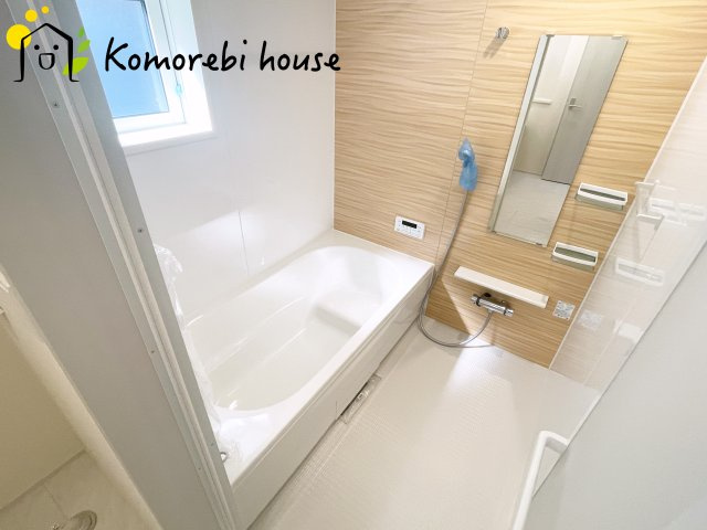 北本市中丸7丁目　新築一戸建て　ブルーミングガーデン　02の浴室|7/11撮影