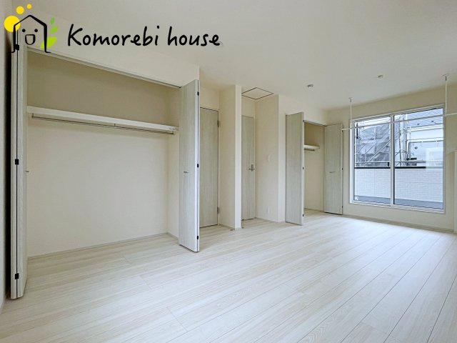 北本市中丸7丁目　新築一戸建て　ブルーミングガーデン　02の寝室|26.6.22　撮影済み