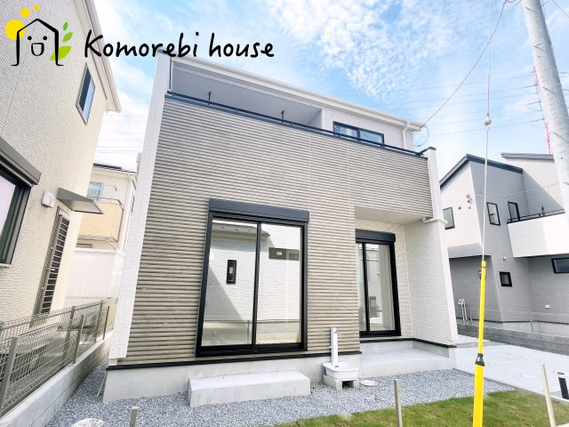北本市中丸7丁目　新築一戸建て　ブルーミングガーデン　02の外観|7/11撮影