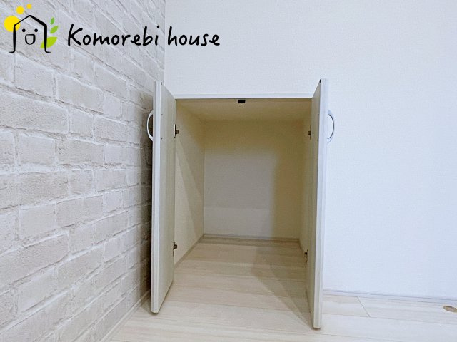 北本市中丸7丁目　新築一戸建て　ブルーミングガーデン　02の収納|26.6.22　撮影済み