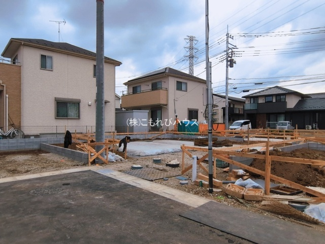 北本市中丸7丁目　新築一戸建て　ブルーミングガーデン　02の外観|撮影：'26/03/18