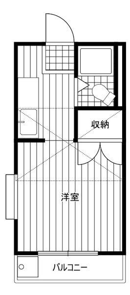 横浜市西区境之谷のアパート