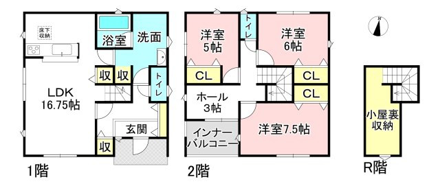 【間取り】 | 各務原市鵜沼西町1丁目