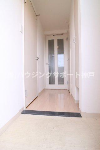 シエルオカモトの玄関