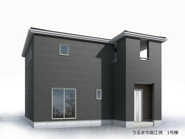 リーブルガーデン うるま市高江洲の外観パース
