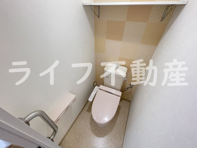 グランクオレ31のトイレ|ゆったりとした空間のトイレです