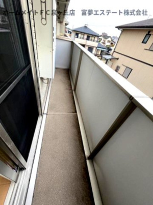 【バルコニー】 | アンジュール | ※イメージ　反転タイプのお部屋の写真