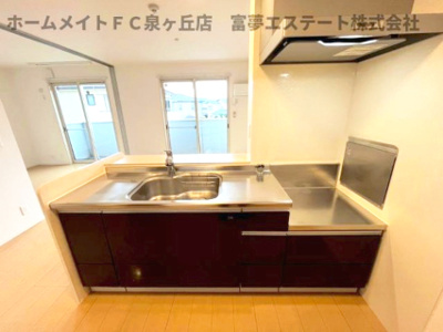 【キッチン】 | アンジュール | ※イメージ　反転タイプのお部屋の写真