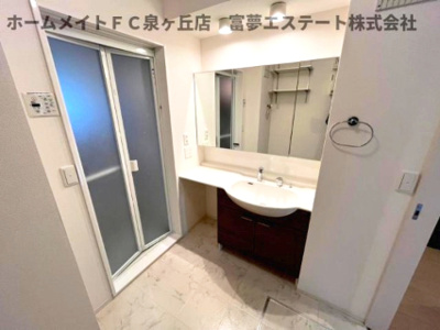 【独立洗面台】 | アンジュール | ※イメージ　反転タイプのお部屋の写真