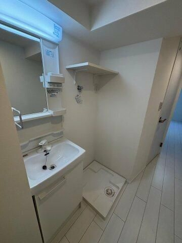 ホワイトセラスの洗面所