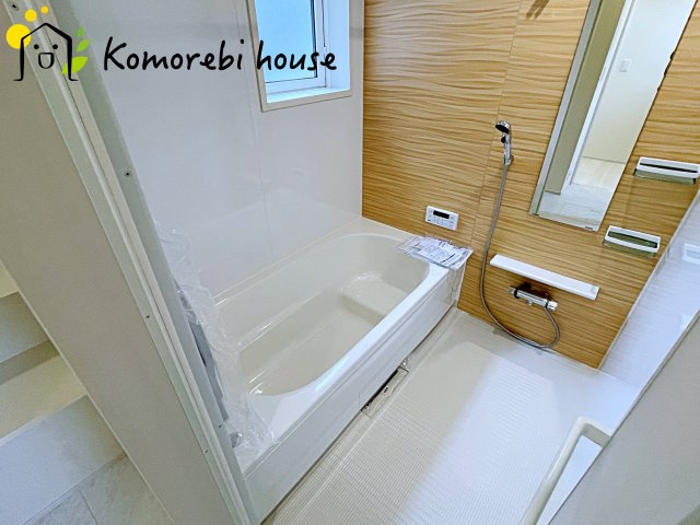 北本市中丸7丁目　新築一戸建て　ブルーミングガーデン　03の浴室|26.6.22　撮影済み