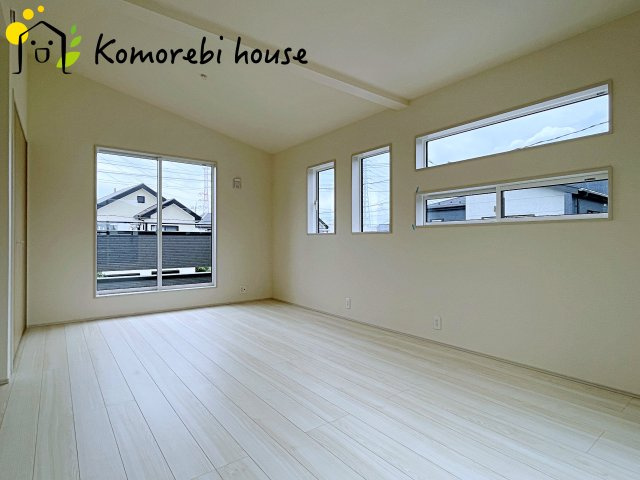 北本市中丸7丁目　新築一戸建て　ブルーミングガーデン　03の寝室|26.6.22　撮影済み