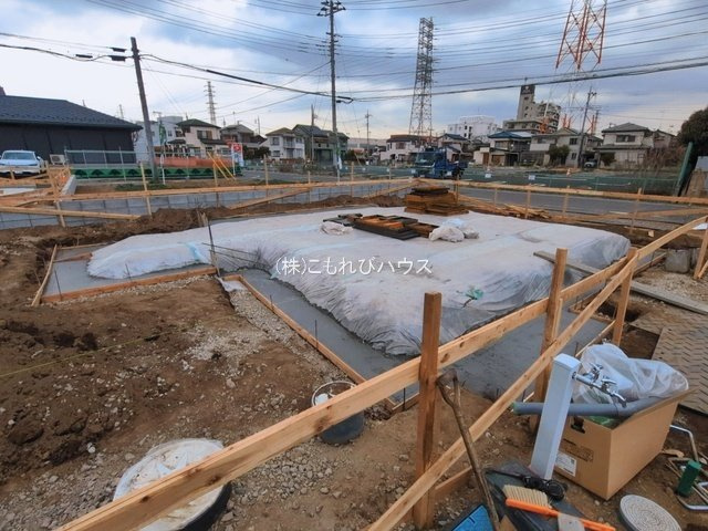 北本市中丸7丁目　新築一戸建て　ブルーミングガーデン　03の外観|撮影：'26/03/18