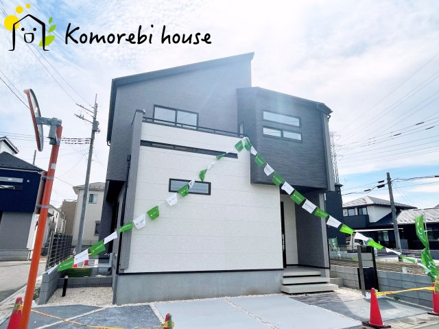 北本市中丸7丁目　新築一戸建て　ブルーミングガーデン　03の外観|26.7.11　撮影済み