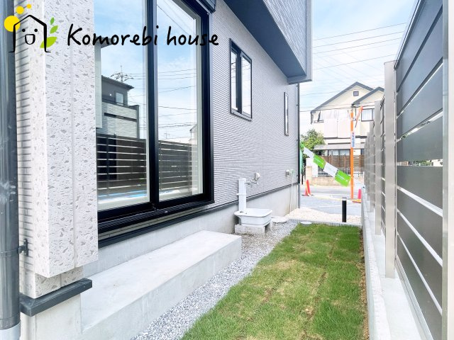北本市中丸7丁目　新築一戸建て　ブルーミングガーデン　03の庭|26.7.11　撮影済み