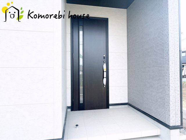 北本市中丸7丁目　新築一戸建て　ブルーミングガーデン　03の玄関|26.7.11　撮影済み