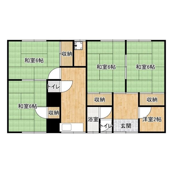 Bellavistaの間取り