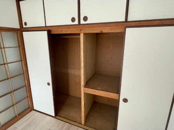 屋根星ハイツの収納