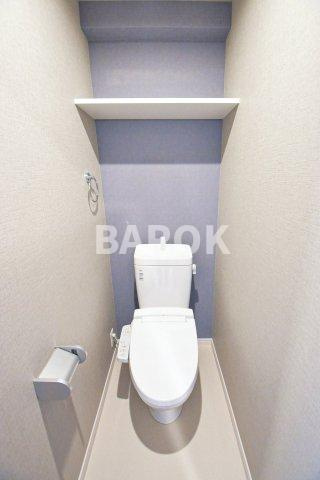 福岡市東区香椎駅前１丁目の賃貸マンションのトイレ