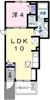 【間取り】 | エスペランサ白国Ⅱ
