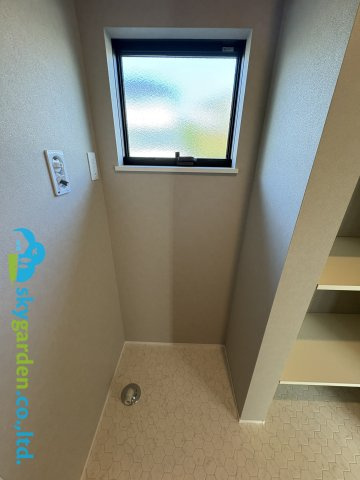 藤沢市片瀬山１丁目　新築戸建　全2号1号棟のランドリースペース