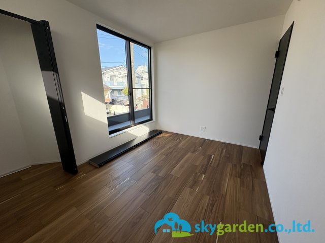 藤沢市片瀬山１丁目　新築戸建　全2号1号棟の寝室|ゆとりの広さです