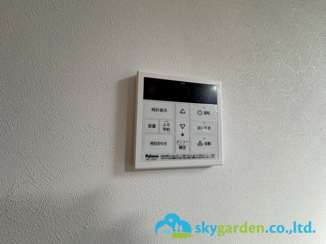 藤沢市片瀬山１丁目　新築戸建　全2号1号棟の設備|給湯スイッチパネル