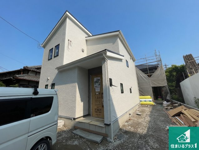 宇治市莵道池山　第1期　新築一戸建ての外観|現在の進捗状況です！順調に作業進行中、完成が待ち遠しいです！詳細の間取り等、お気軽にお問い合わせください！
